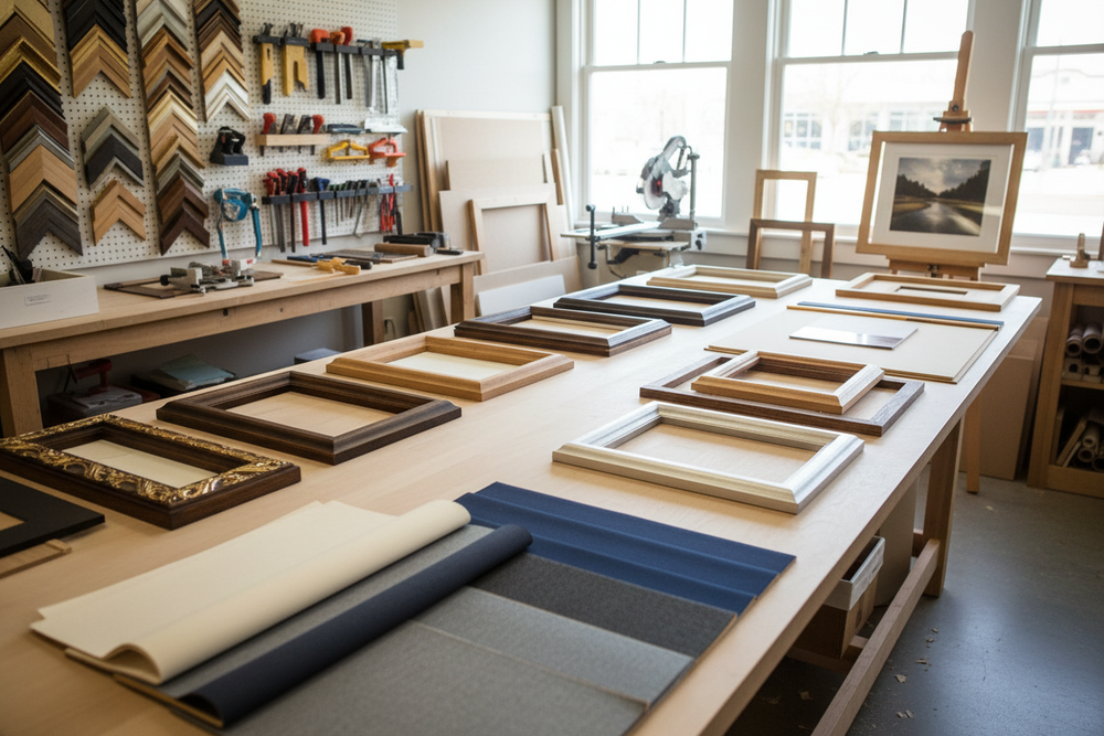 The psychology of colours in picture framing