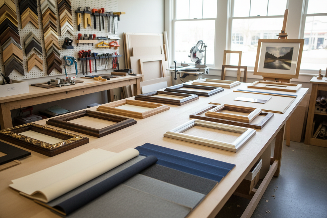 The psychology of colours in picture framing